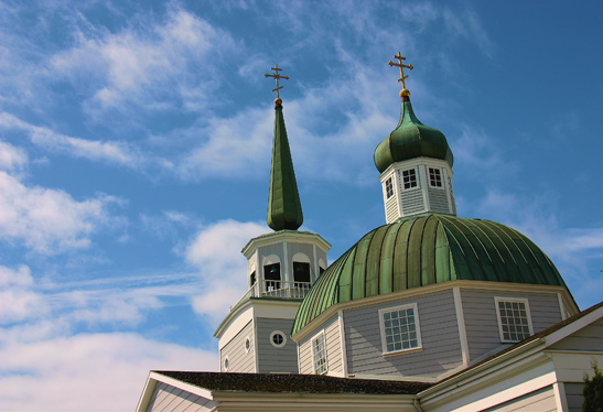 Saint Michaels Russian Orthodox Cathedral in Sitka