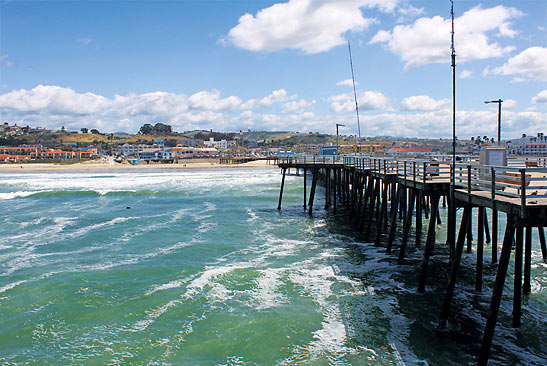 the pier at Pismo Beach