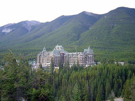 the Fairmont Banff Springs in Banff National Park