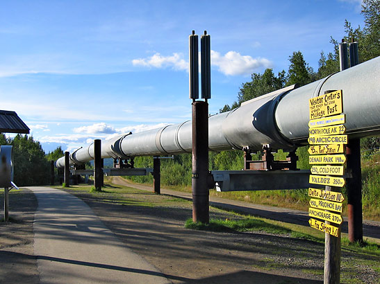 trans-Alaska oil pipeline