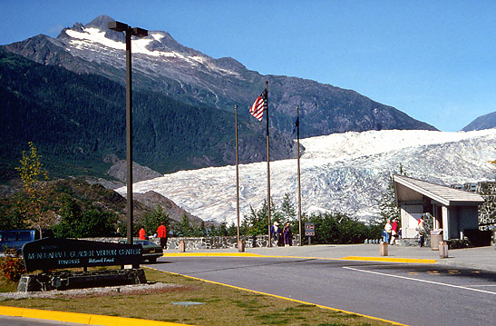 Mendenhall Glacier and Visitor Center