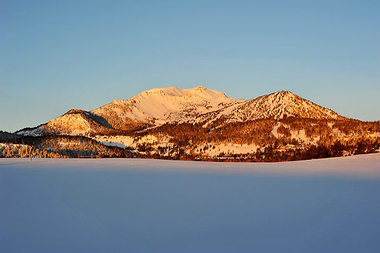 Mammoth Mountain in winter