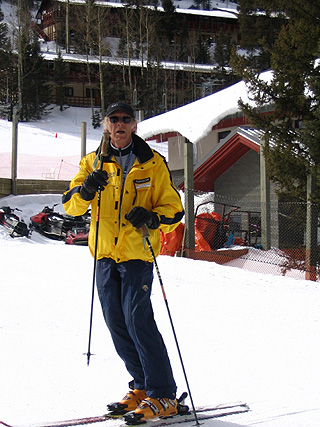 town mayor and ski instructor Neal King