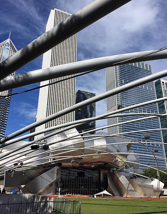 the Millennium Park, Chicago