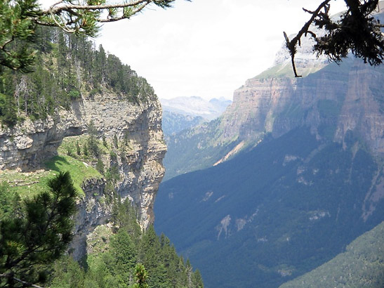 the Valley of Ordessa in the Monte Perdido National Park, Spain