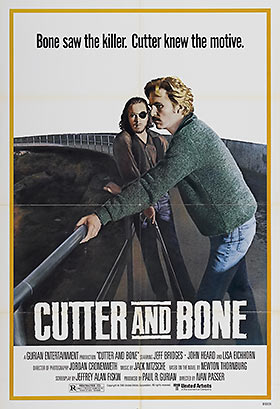 Cutter and Bone movie poster