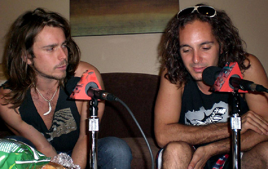 Promise of the Real guitarist Lukas Nelson and drummer Tony LoGerfo in an interview