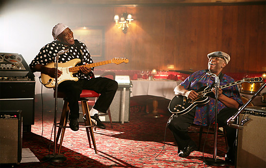 Buddy Guy playing with BB King