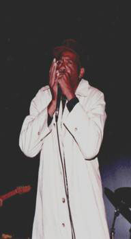 Frank Frost at a concert