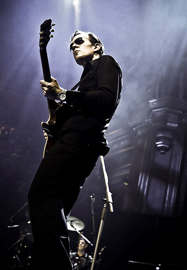 Joe Bonamassa performing at the Royal Albert Hall