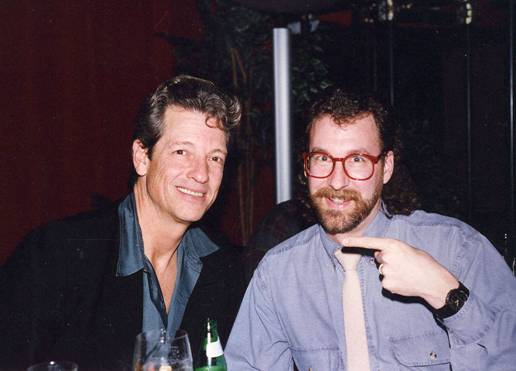 the writer with John Hammond