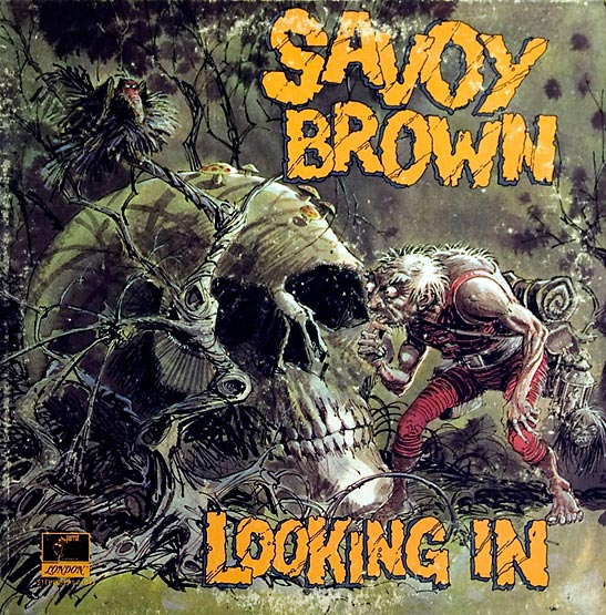 cover of Savoy Brown's 1970 LP Looking In