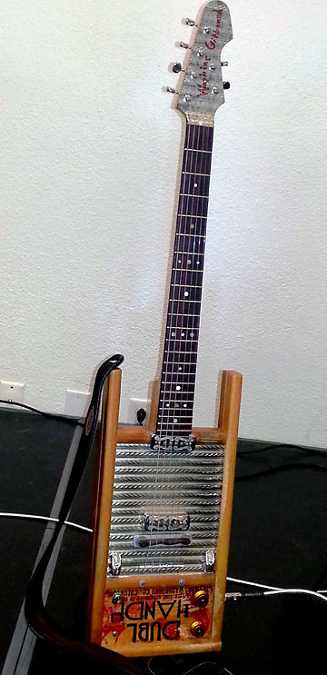 guitar made by Nathan James