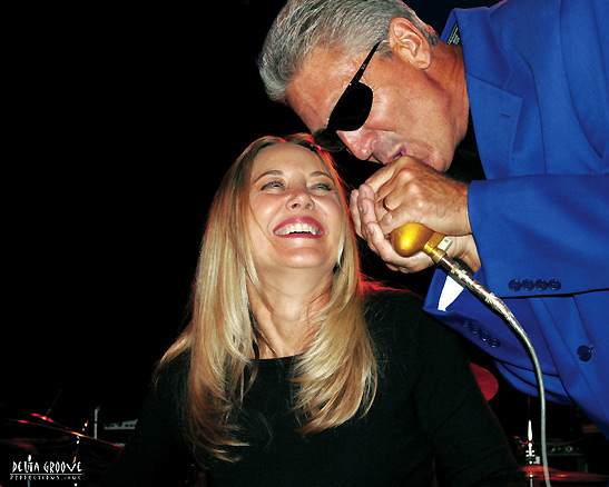 Rod and Honey Piazza performing at a concert