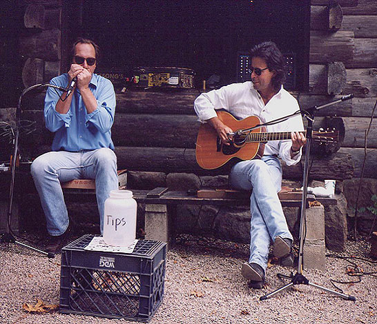 Tom Ball and Kenny Sultan at the Cold Spring Tavern