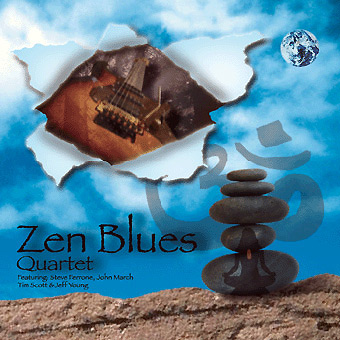 cover for the Zen Blues Quartet's self-titled debut CD