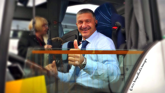 Insight Vacations bus driver Carlo