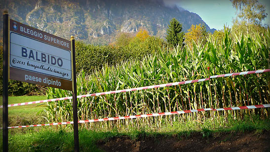 road sign to Balbido