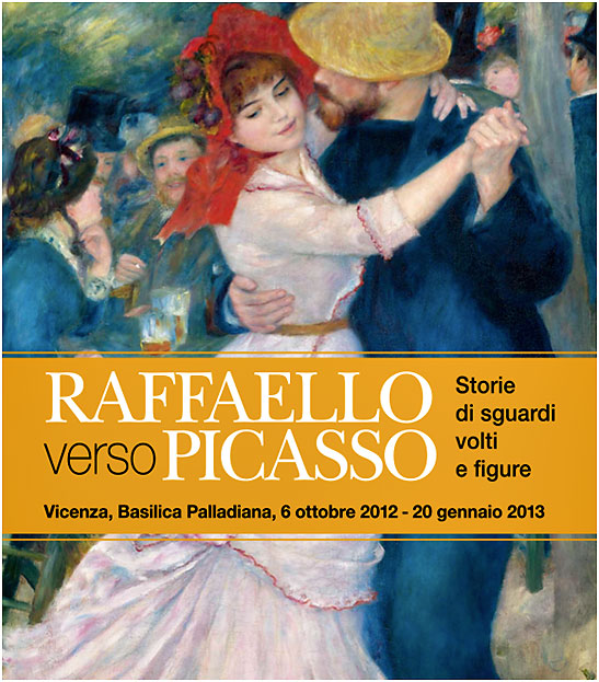 poster for the Raffaello verso Picasso exhibition