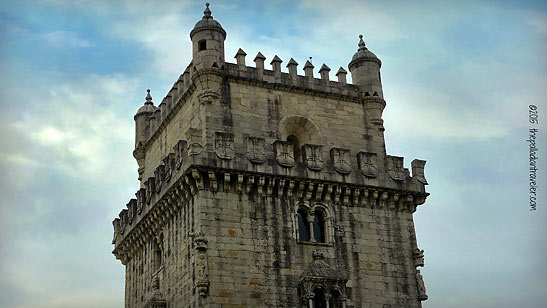the Belem Tower, also known as the Tower of St. Vincent