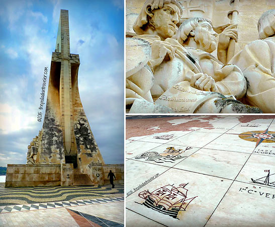 more pictures of the Monument to the Discoveries