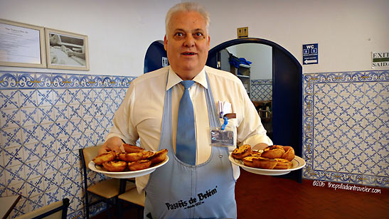 Francisco, chief of the wait staff at Antiga Confeitaria de Belm