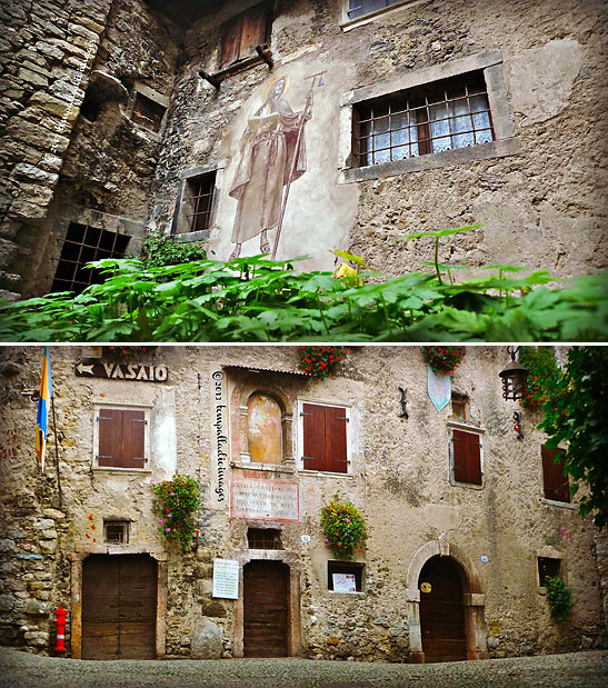 more examples of stone architecture at Canale di Tenno