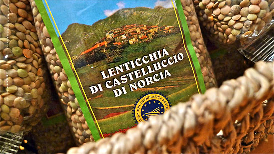 lentils from Castelluccio di Norcia