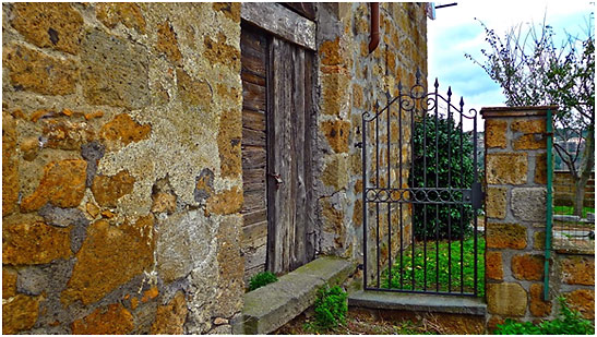 one of the buildings at Civita