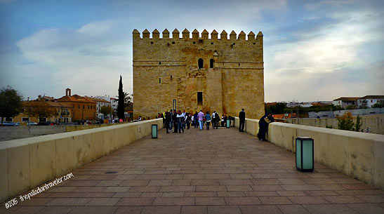 at the Puente Romano Bridge