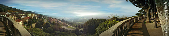 pnoramic view of Cortona