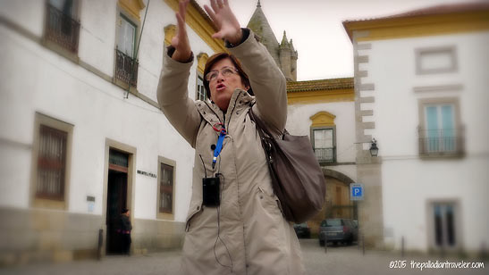 Maria José, Insights' animated local art historian
