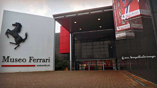 the Museo Ferrari at Maranello, Emilio-Romagna region