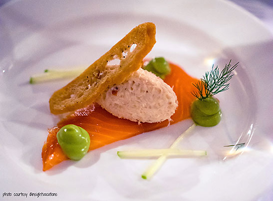 a dish at FortyOne, Dublin