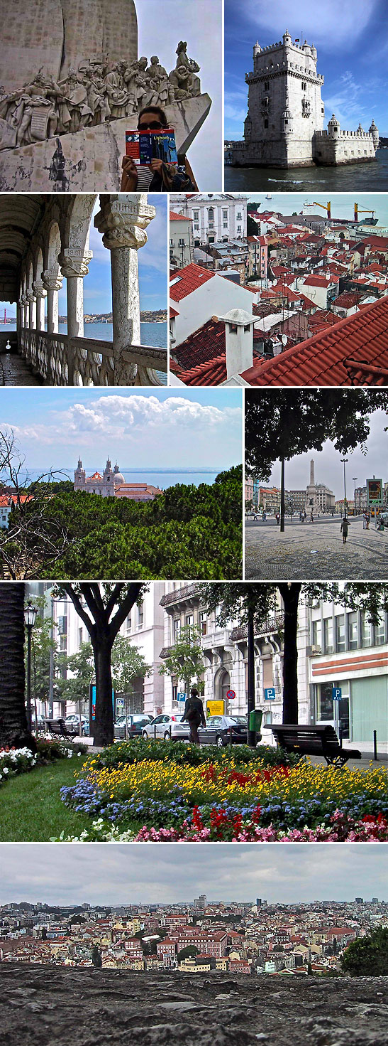 various views of Lisbon