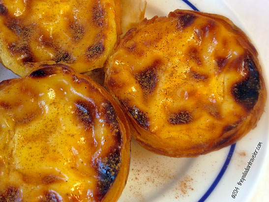 pastel de nata - a custard tart