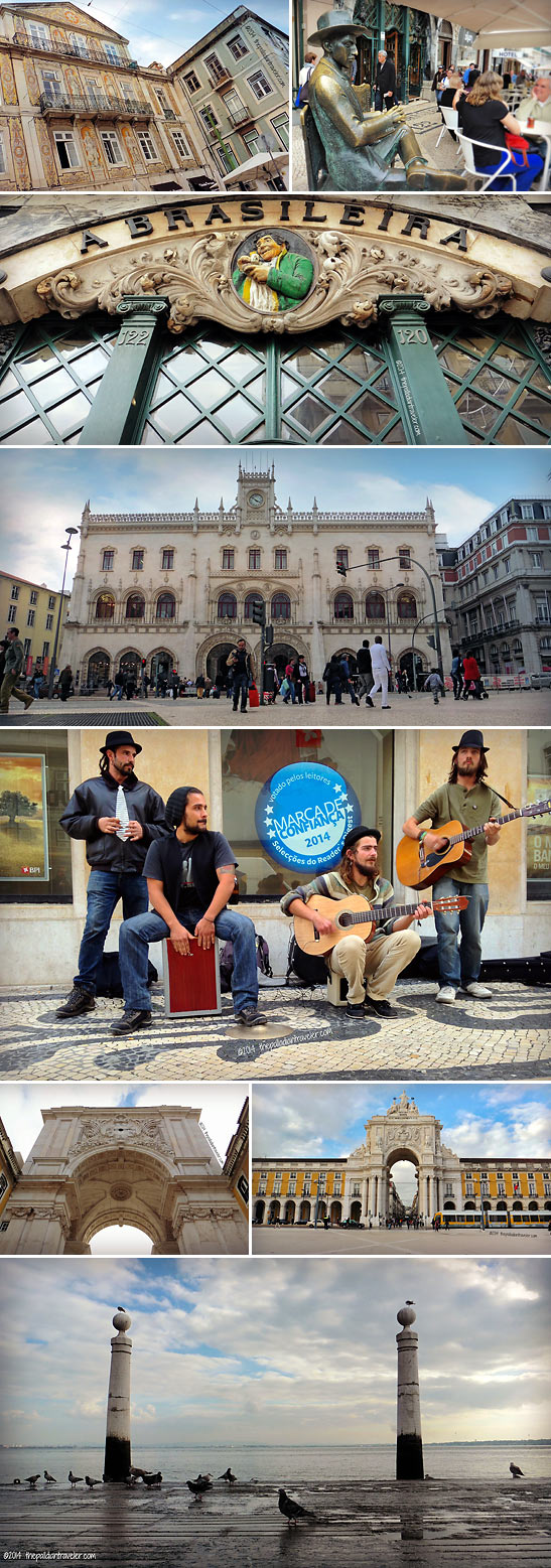 various scenes in Lisbon