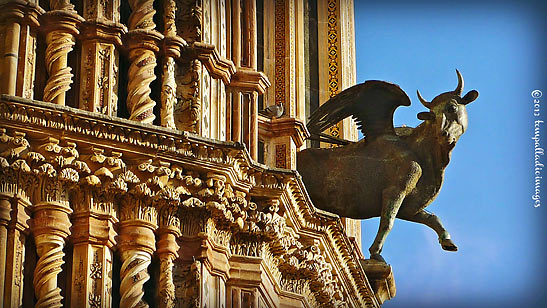 winged bull, The Cathedral of Our Lady of the Assumption