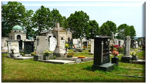 the old cemetery of Piovene Rocchette