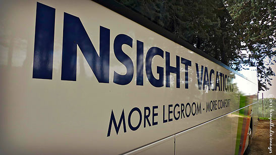 Insight Vacations bus