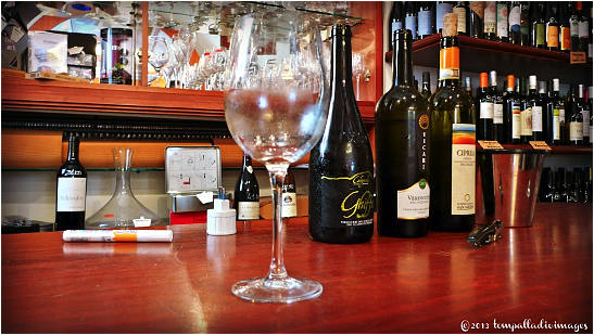 wine tasting at the Enoteca Galli in Senigallia's historic center