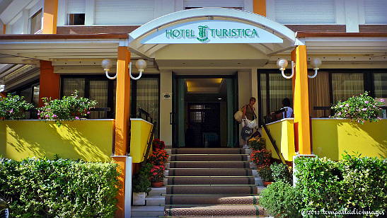 the Hotel Turistica, Senigallia