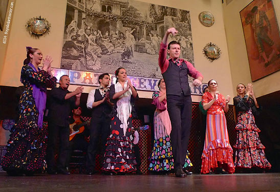 flamenco dancers in Seville