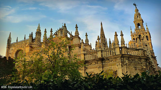 the Cathedral of Saint Mary of the See, or the Seville Cathedral, Barrio de Santa Cruz, Seville