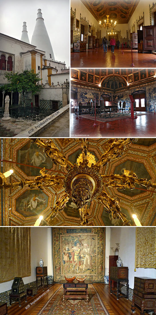 exterior and interior view of the Palcio Nacional (National Palace)