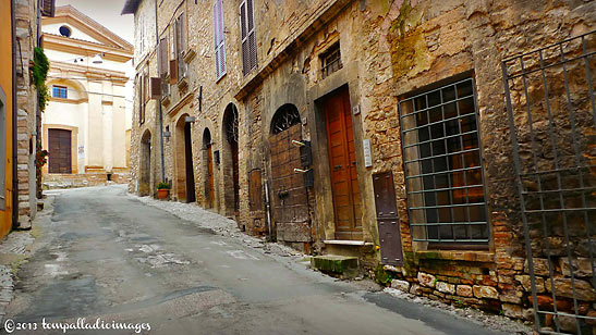 one of the more than two dozen churches in Spello's historic center