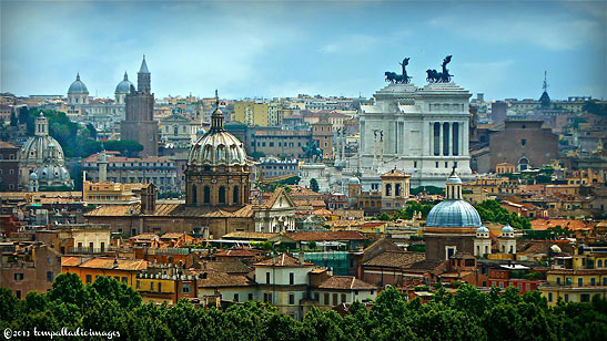 Rome skyline