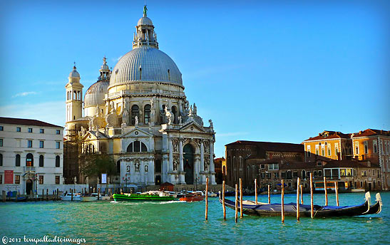 the Basilica Santa Maria della Salute on the Grand Canal