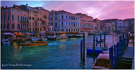 Venice at dusk